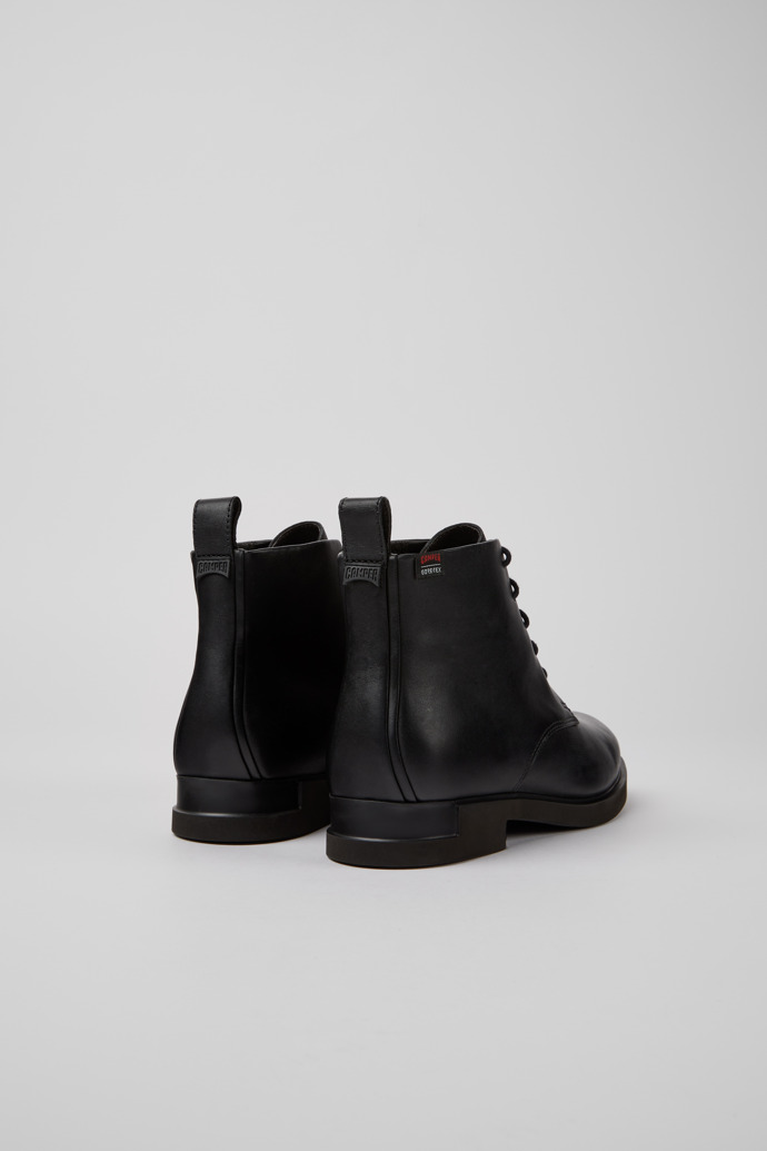 Camper Iman GORE-TEX - Botines negros con cordones para mujer