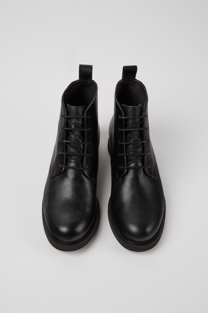 Camper Iman GORE-TEX - Botines negros con cordones para mujer