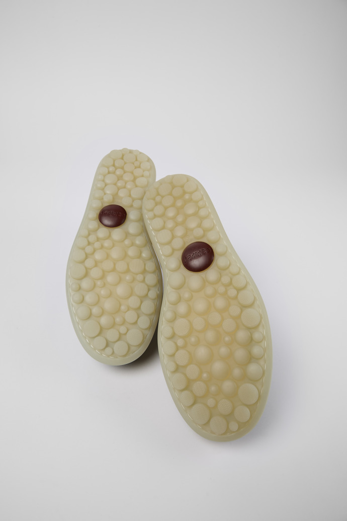 Camper Pelotas - Zapatillas Oxford de piel nobuk gris para hombre