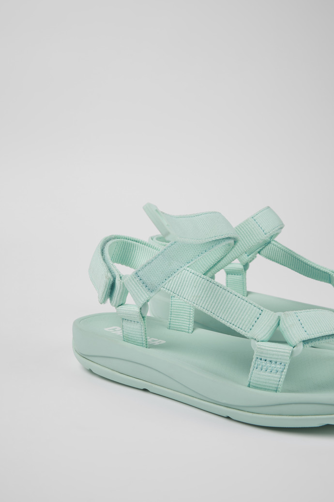 Camper Match - Sandalias azules de tejido para mujer