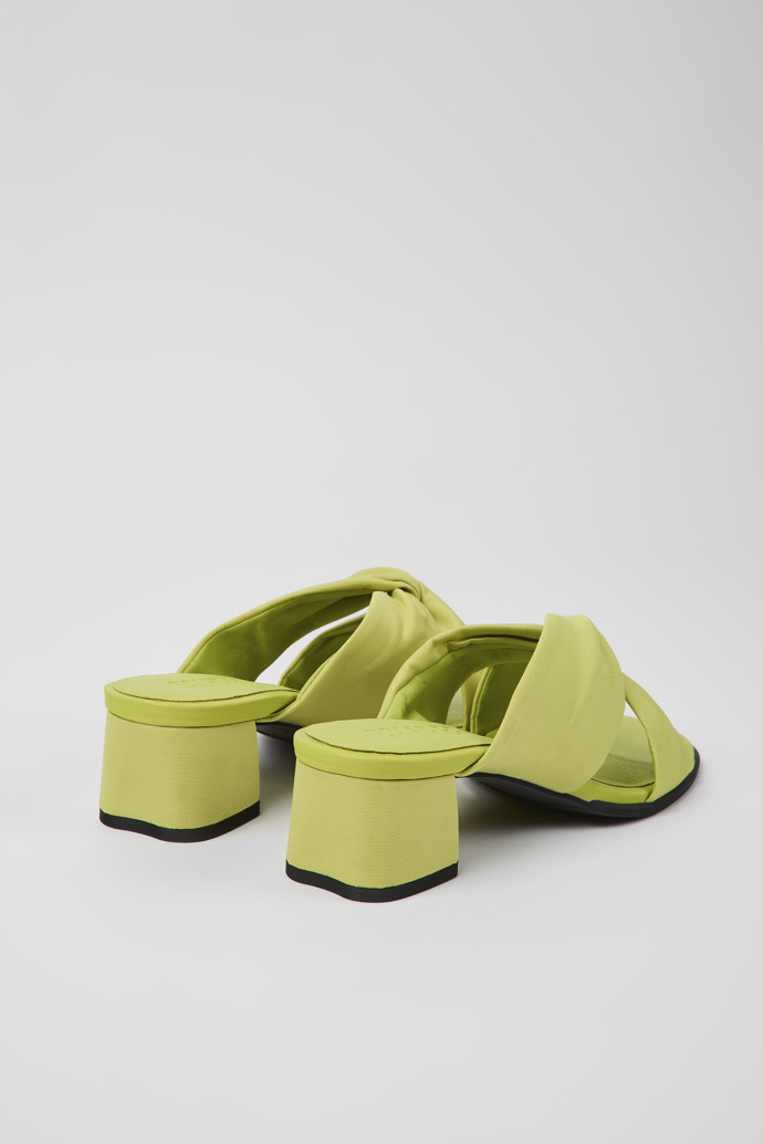 Camper Katie - Sandalias verdes de tela para mujer