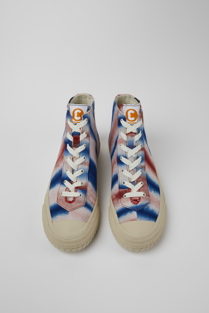 Camper x EFI - Zapatillas deportivas coloridas para mujer de algodón orgánico.