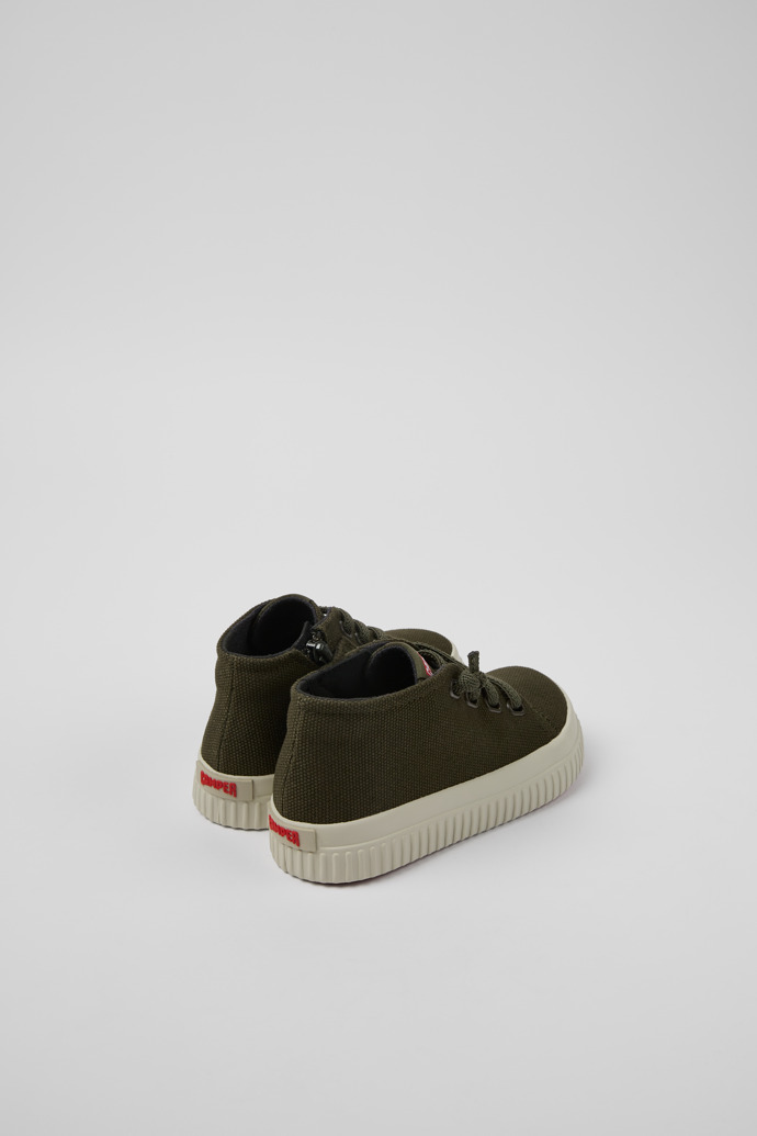 Camper Peu Roda - Zapatilla infantil de textil verde