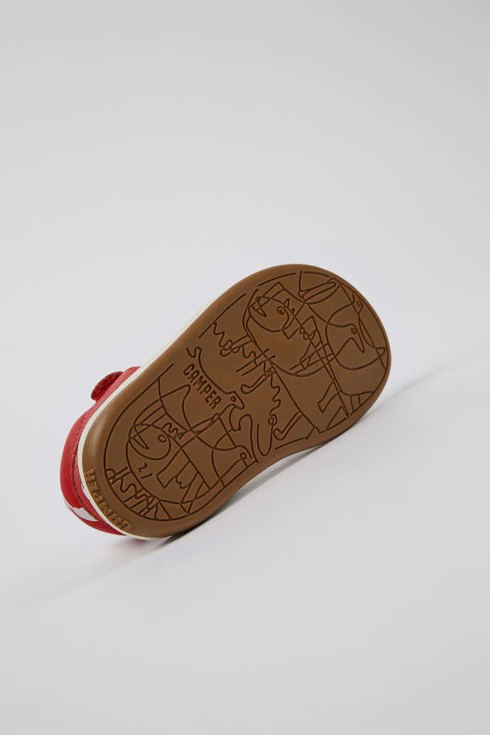 Camper Twins - Sandalias de piel multicolor