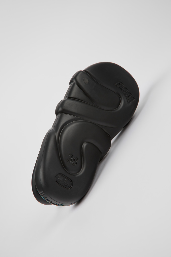 Camper Kobarah Flat - Sandalias negras.