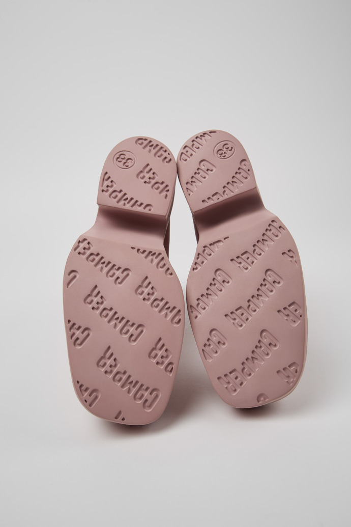 Camper Billie - Botas rosas de piel para mujer