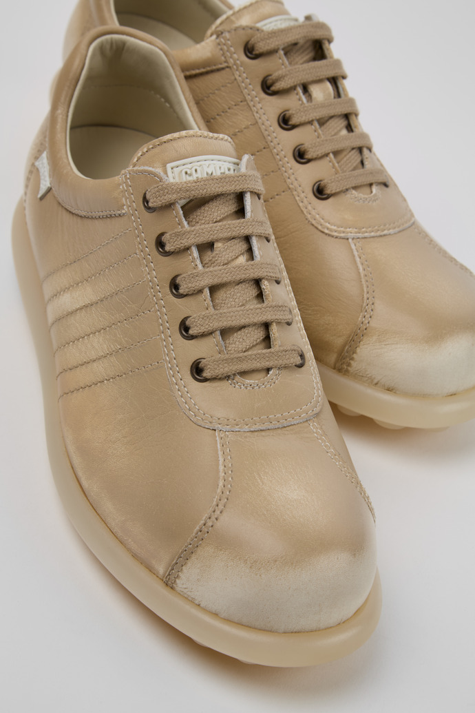 Camper Pelotas - Zapato de piel multicolor para mujer.