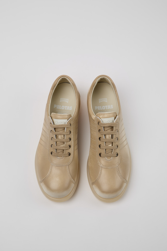 Camper Pelotas - Zapato de piel multicolor para mujer.