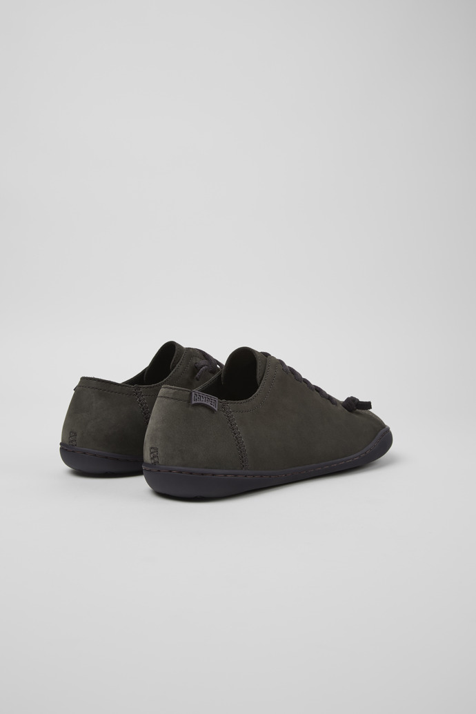 Camper Peu - Zapato gris de nobuk para mujer