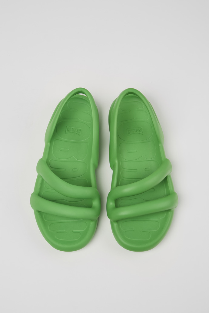Camper Kobarah Flat - Sandalias unisex verdes