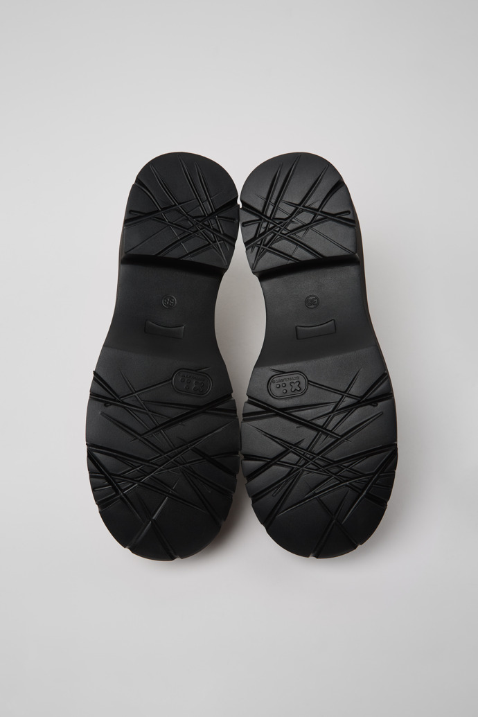 Camper Milah - Mocasines/Bailarinas de piel verde para mujer