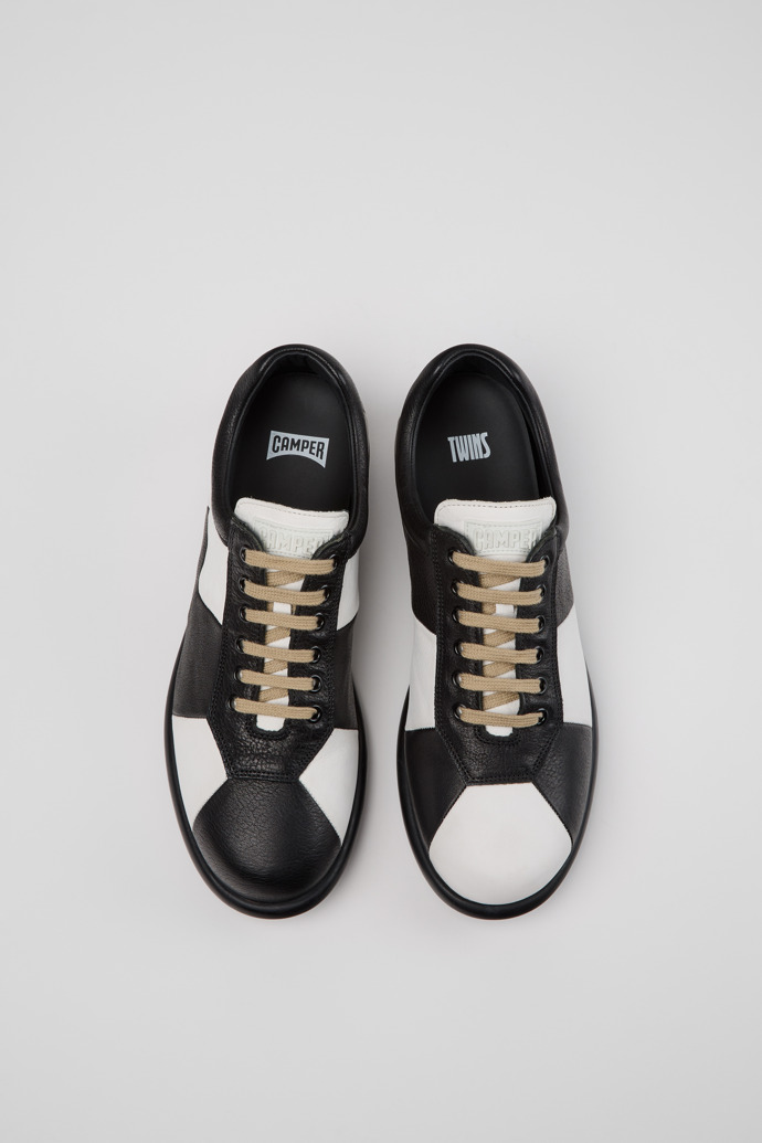 Camper Twins - Zapatos multicolor de piel para mujer.