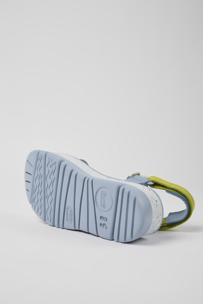 Camper Oruga Up - Sandalias de piel coloridas para mujer