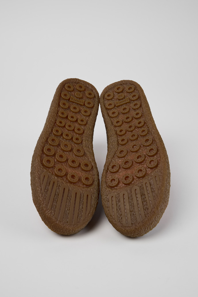 Camper Peu Terreno - Zapatos multicolor de nobuk y piel para mujer.