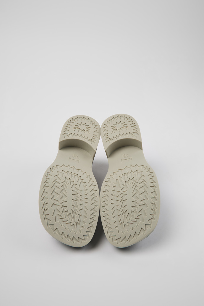 Camper Taylor - Mocasín de piel negro para mujer