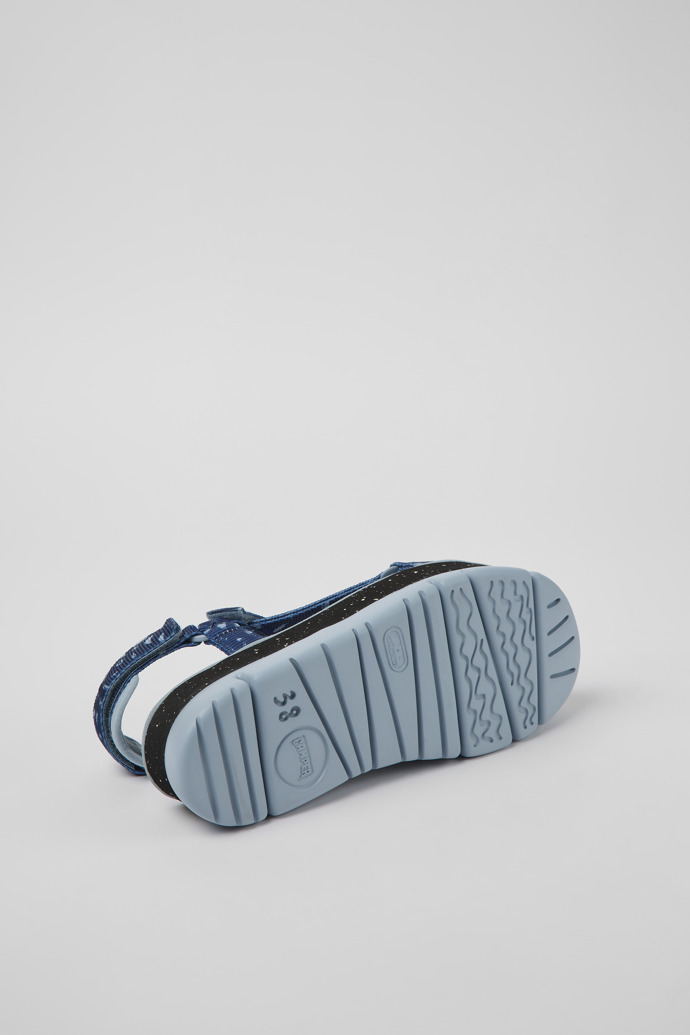 Camper Oruga Up - Sandalias de tela multicolor para mujer