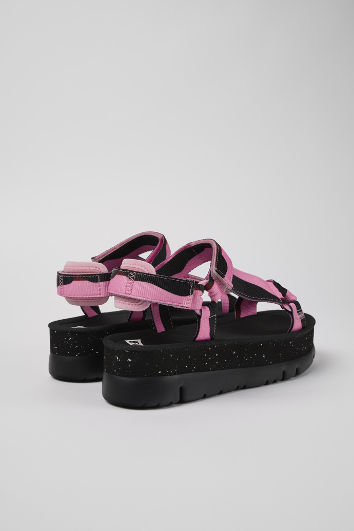Camper Twins - Sandalias de tela multicolor para mujer