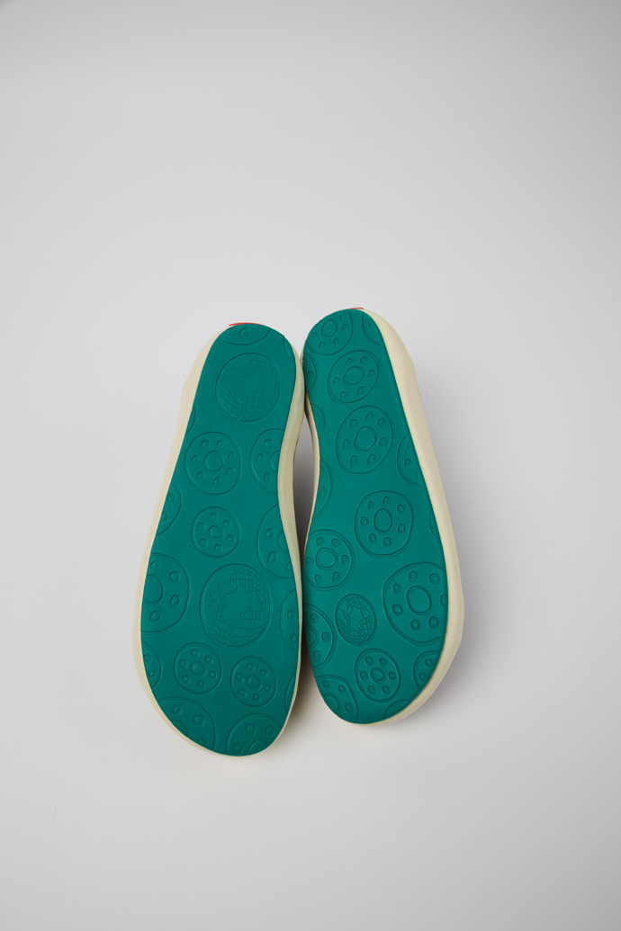 Camper Peu Rambla - Zapatilla azul para hombre de algodón reciclado.