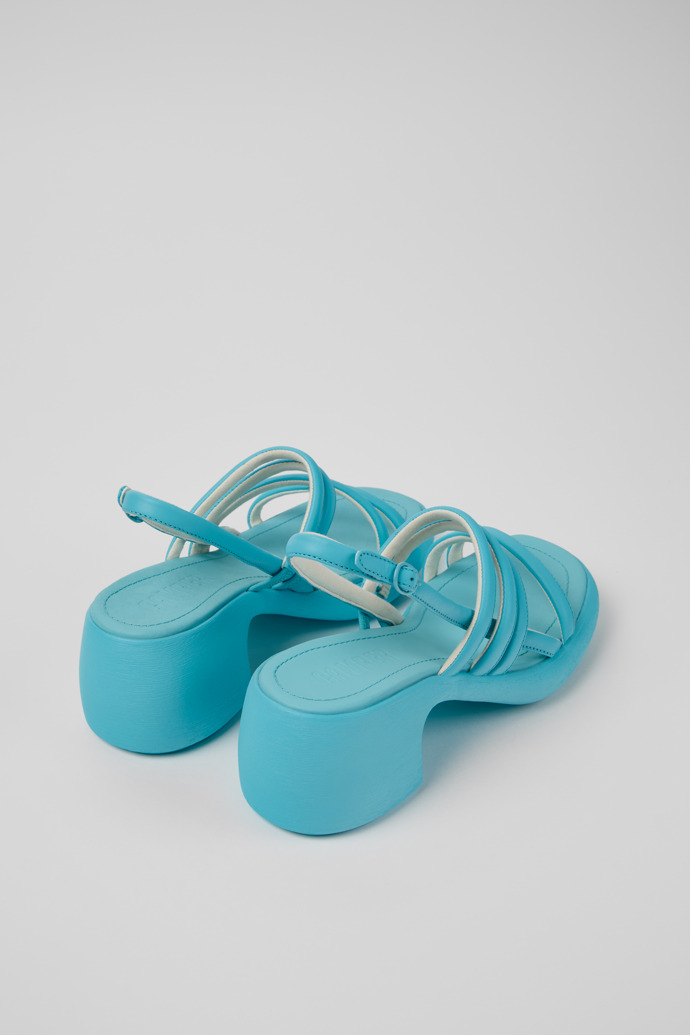 Sandalias Camper Thelma - Sandalias azules de piel para mujer.