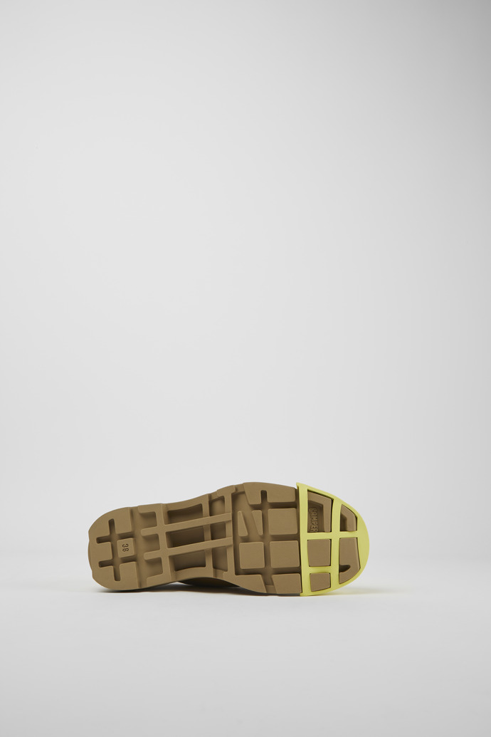 Camper Junction - Zapato de piel beige para mujer