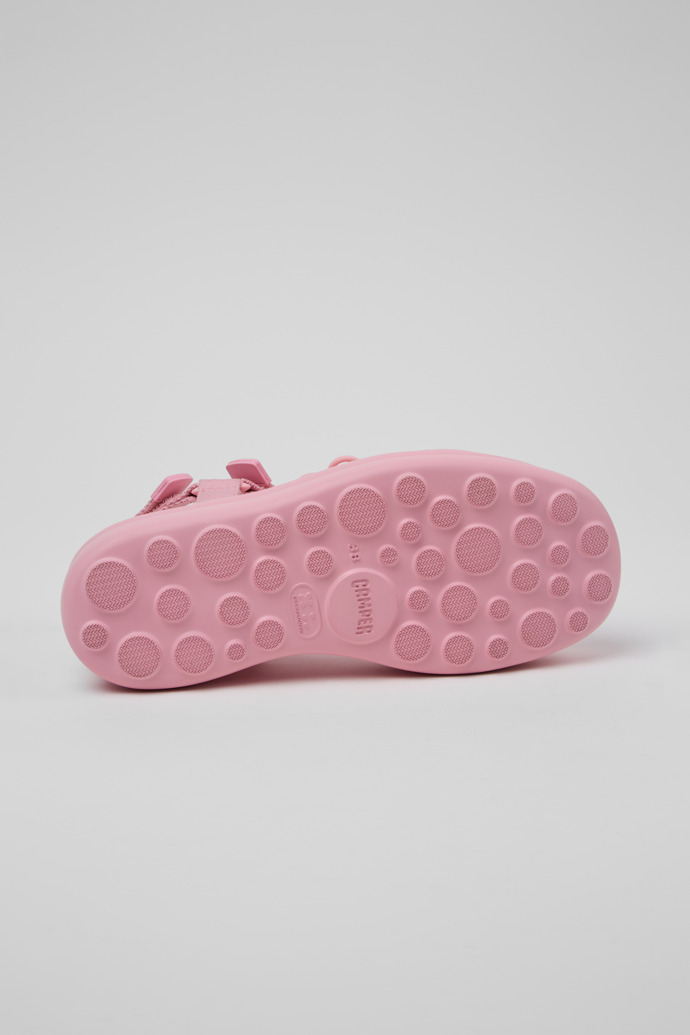 Camper Twins - Sandalias rosas para mujer fabricadas con PET reciclado.
