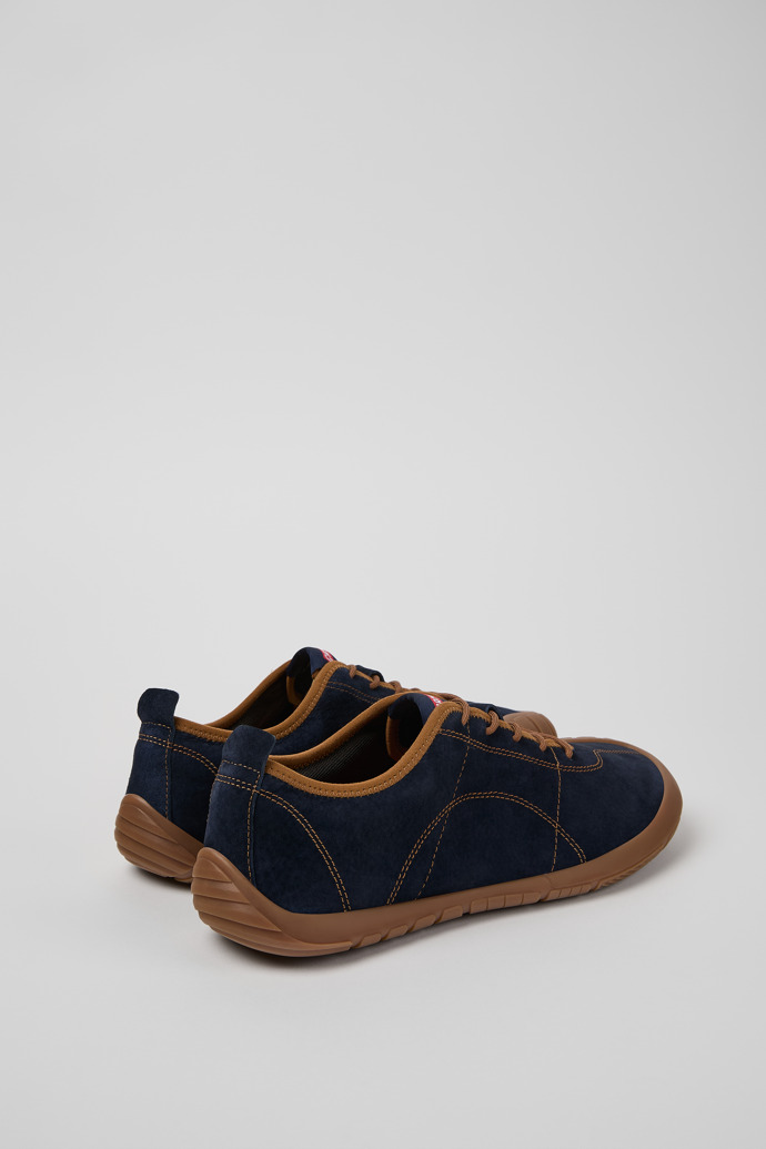 Camper Peu Path - Zapatillas azules de piel nobuk para hombre.