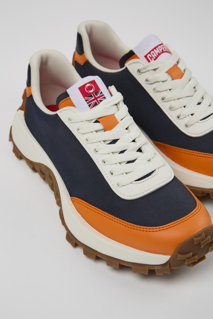 Camper x INEOS Britannia - Zapatillas azules de tela/piel para mujer