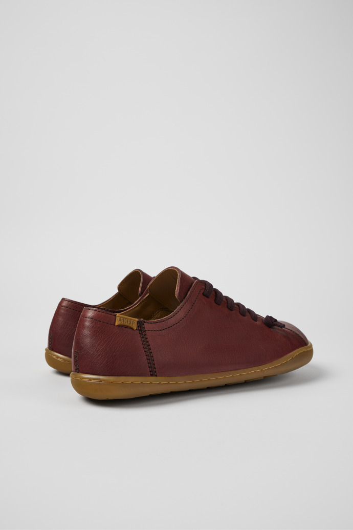 Camper Peu - Zapato de piel marrón para mujer