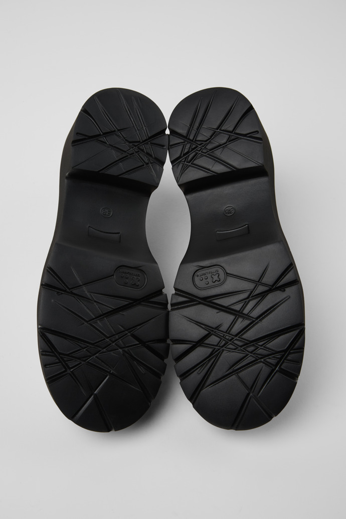 Camper Twins - Mocasines/bailarinas de piel multicolor para mujer.