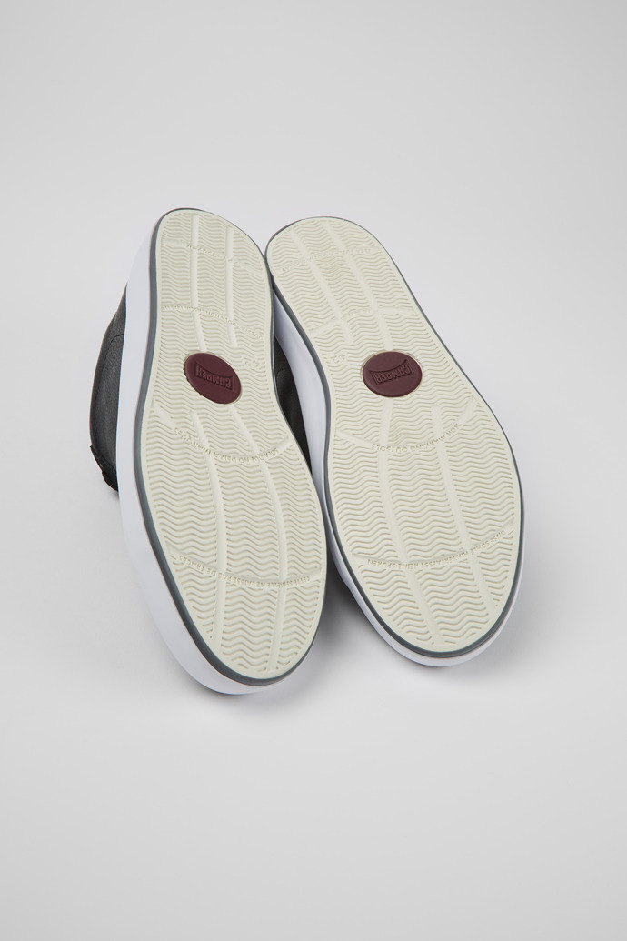 Camper Andratx - Zapatillas negras para hombre de piel y nobuk.