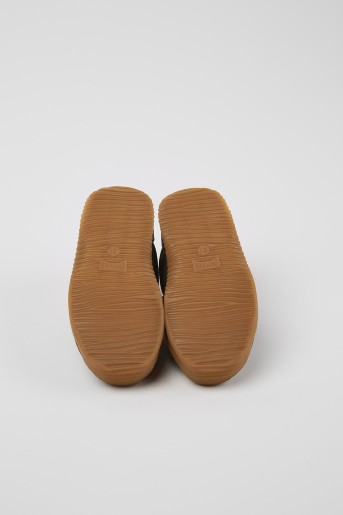 Camper Dadda - Zapatillas deportivas verdes para niños de textil y Piel nobuk