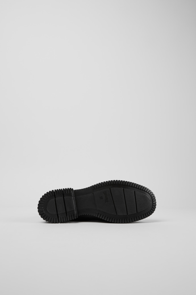 Camper Pix - Botines negros de piel para mujer.