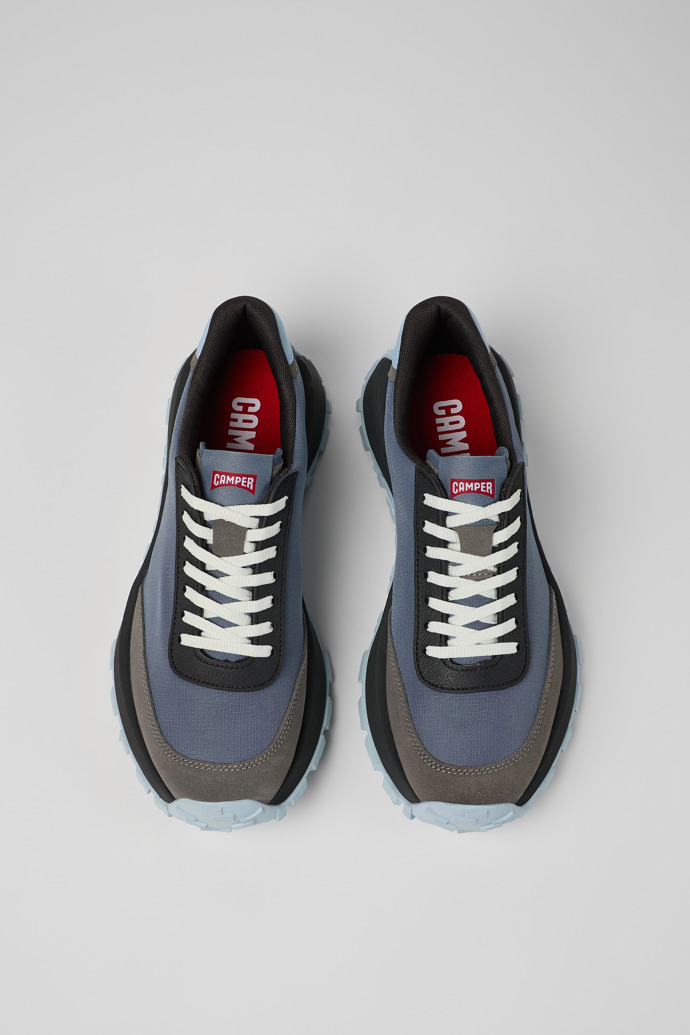 Camper Drift Trail VIBRAM - Zapatilla gris para hombre de textil/nobuk