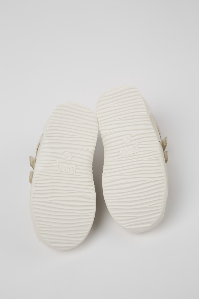 Camper Dadda - Zapatillas de piel y tela para niños en multicolor.