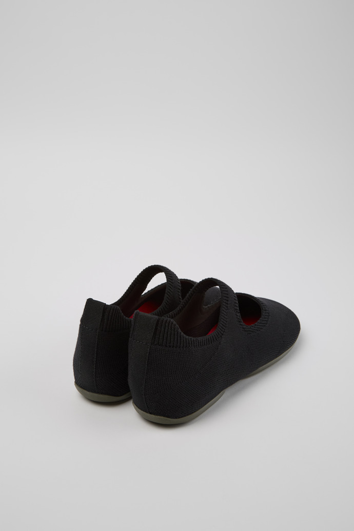 Camper Right - Zapatos negros de tela para mujer.