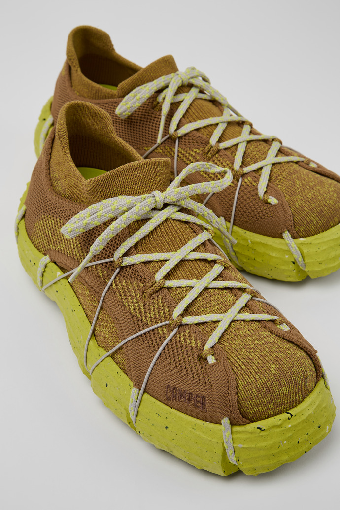 Camper ROKU - Zapatillas para mujer color amarillo-marrón