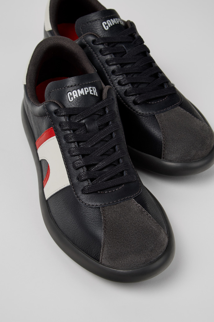 Camper Pelotas Soller - Zapatillas de piel multicolor para mujer.