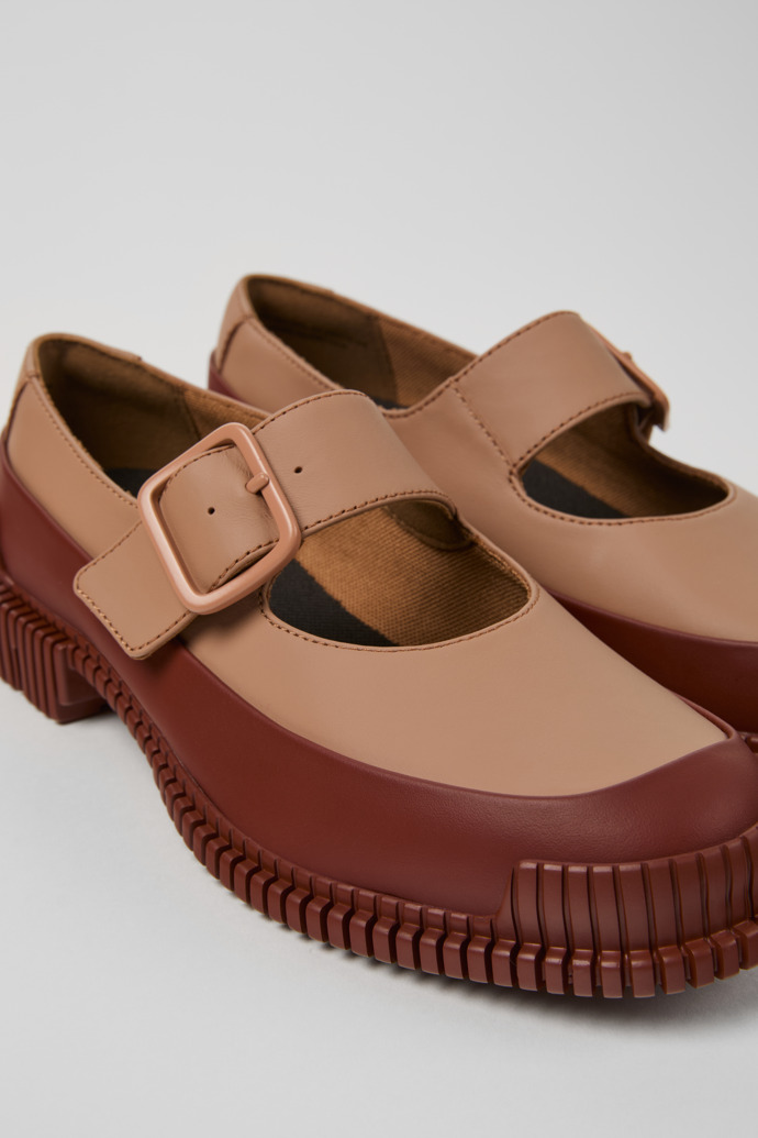 Camper Pix - Zapatos multicolor de piel para mujer.