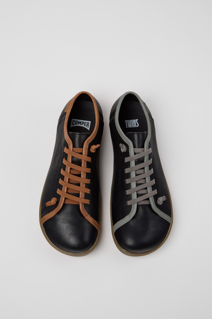 Camper Twins - Zapatos de piel multicolor para hombre.