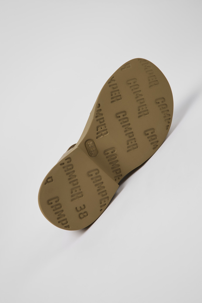 Camper Tasha - Sandalias marrones de piel para mujer