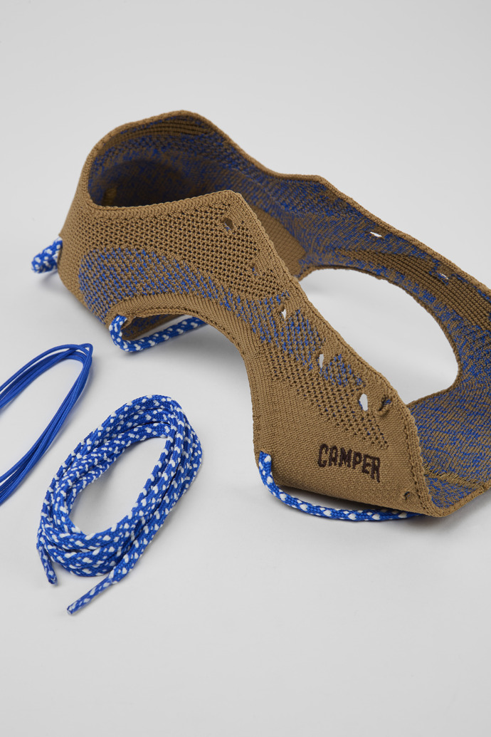 Camper ROKU Uppers - Parte superior marrón (2 piezas) para el zapato derecho e izquierdo.