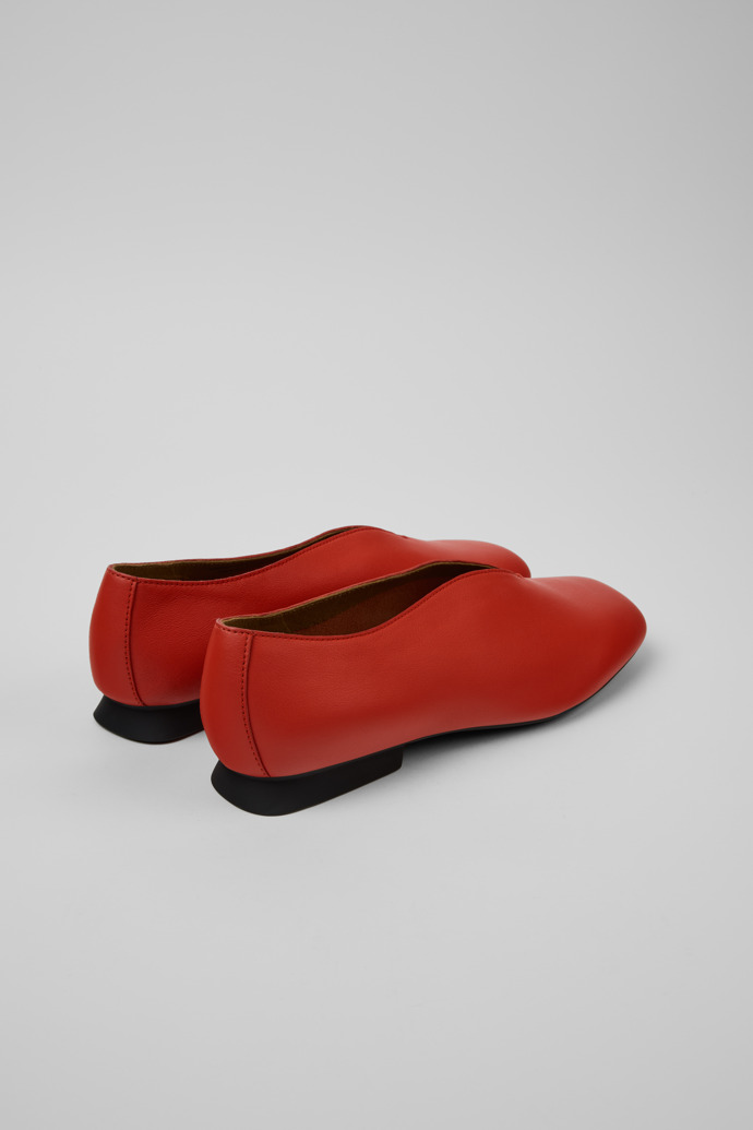 Camper Casi Myra - Zapatos de piel rojos para mujer.