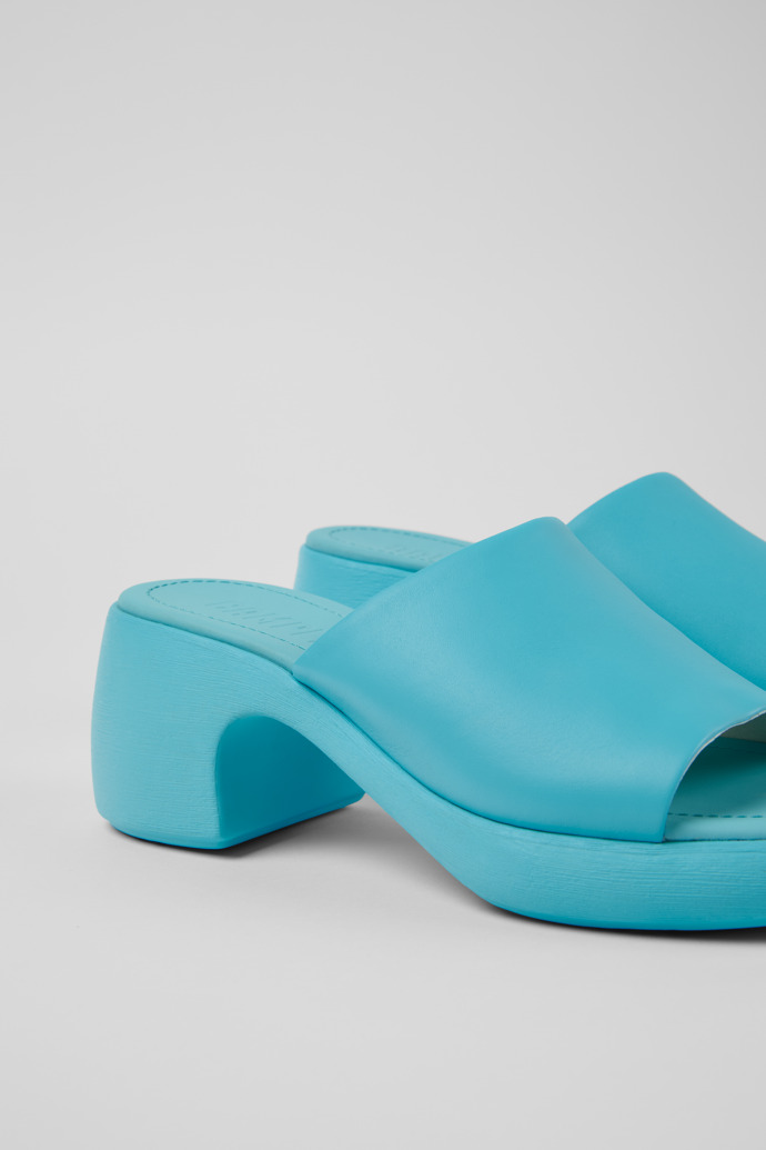 Sandalias Camper Thelma - Sandalias azules de piel para mujer.
