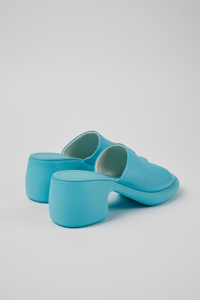 Sandalias Camper Thelma - Sandalias azules de piel para mujer.