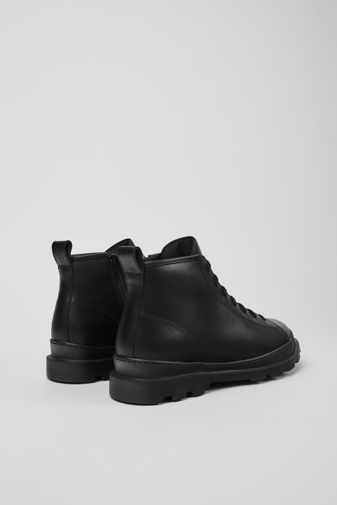 Camper Brutus - Botines negros de piel para hombre