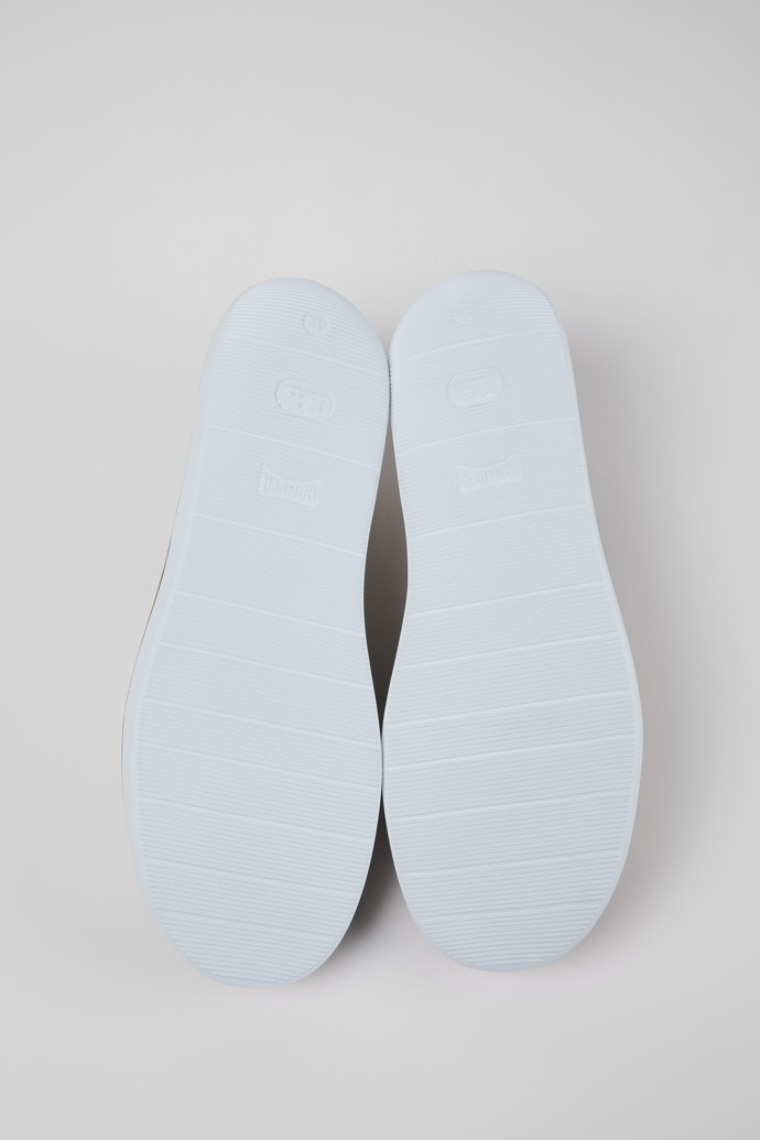 Camper Wagon - Mocasines marrones de nobuk para hombre