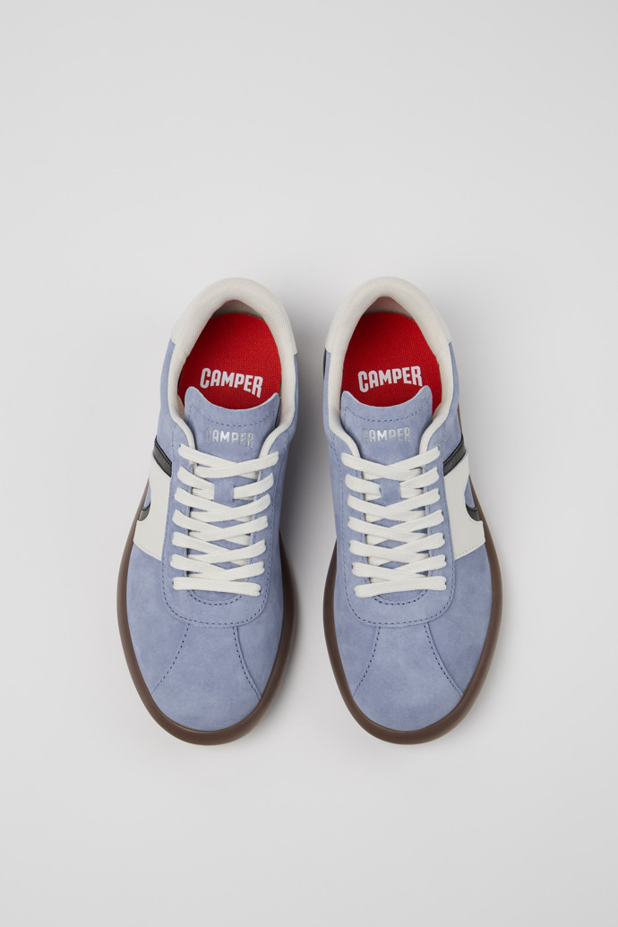 Camper Pelotas Soller - Zapatillas de piel multicolor para mujer.