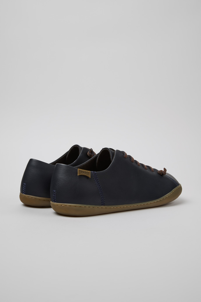 Camper Peu - Zapatos azules de piel para hombre.