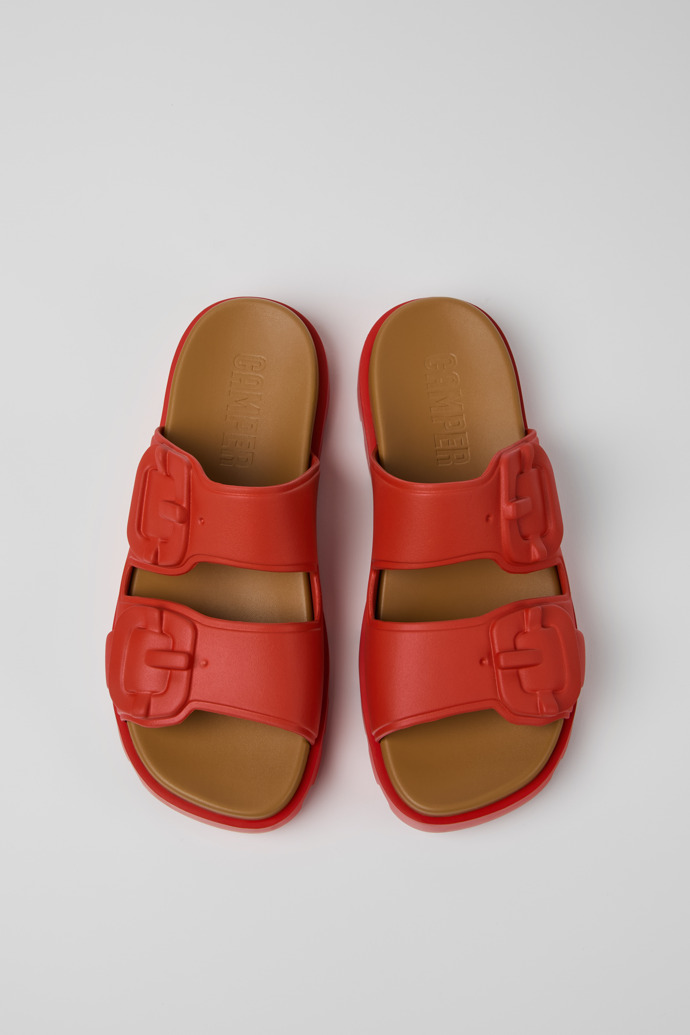 Camper Brutus Sandal - Sandalias sintéticas rojas para hombre.