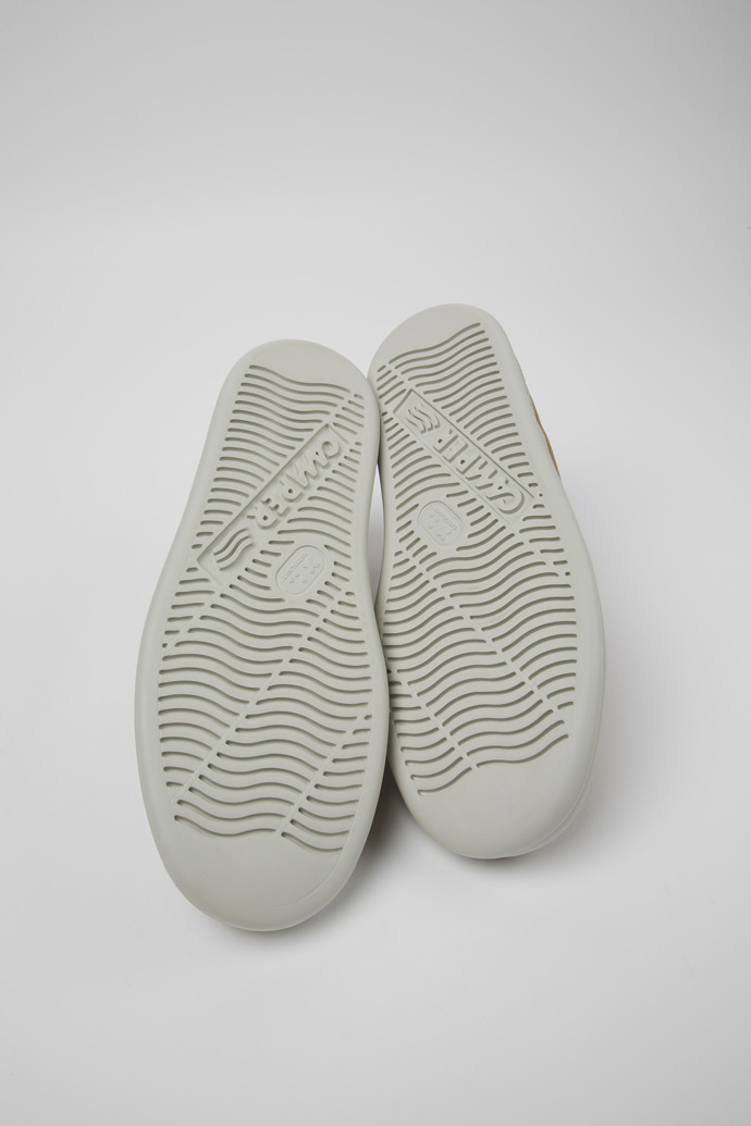 Camper Runner - Zapatilla marrón para hombre de piel nobuk